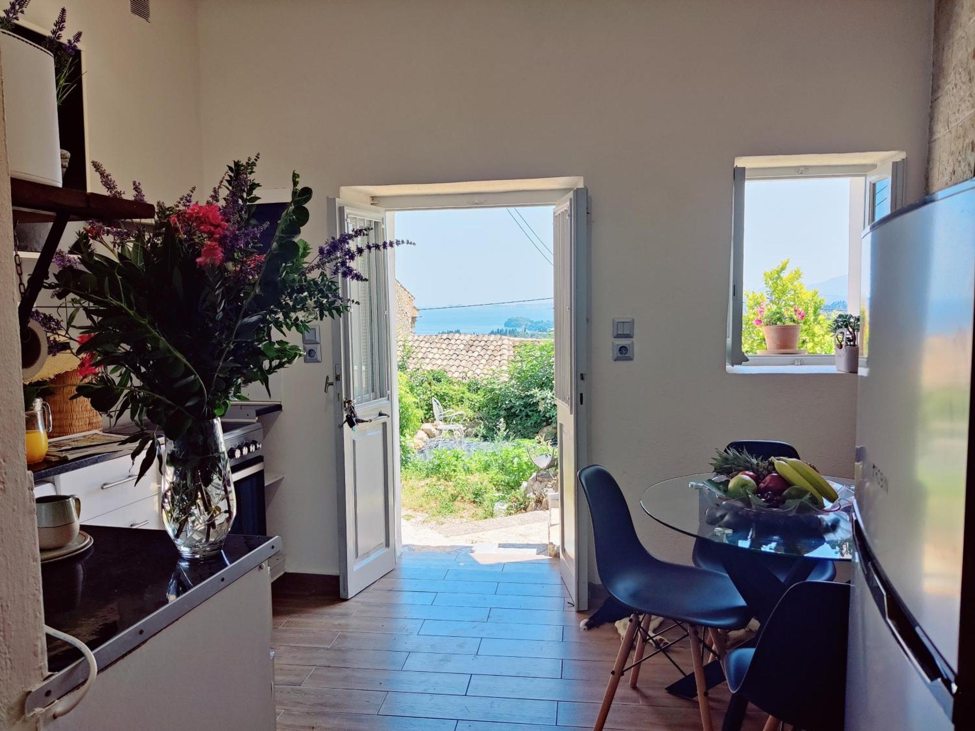 Corfu Sea View House - Live In Corfu Like A Local! Apartment Agios Markos Luaran gambar